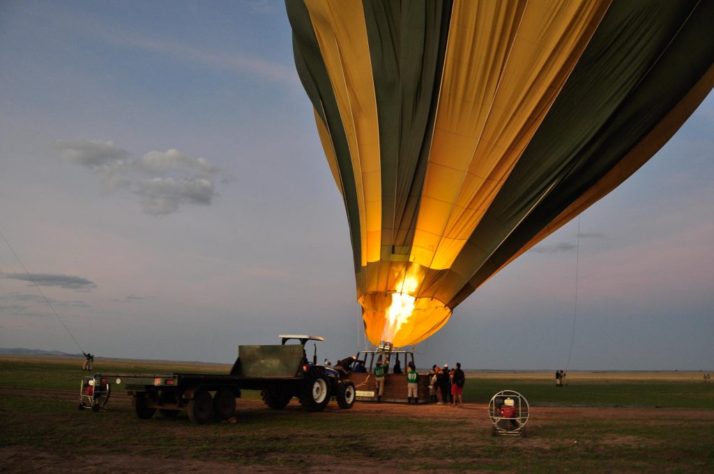 Tansania Aktivitäten auf Safari Masai Mara Ballonfahrt - Globetrotter Select
