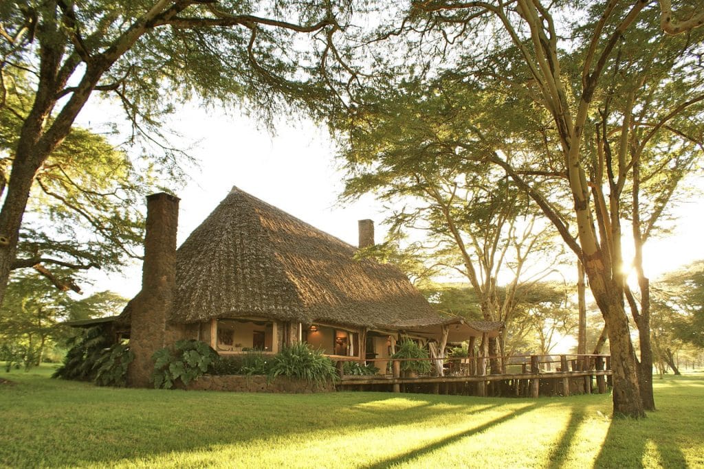 Die schönsten Luxuslodges in Kenia Sirikoi Lodge Gebäude