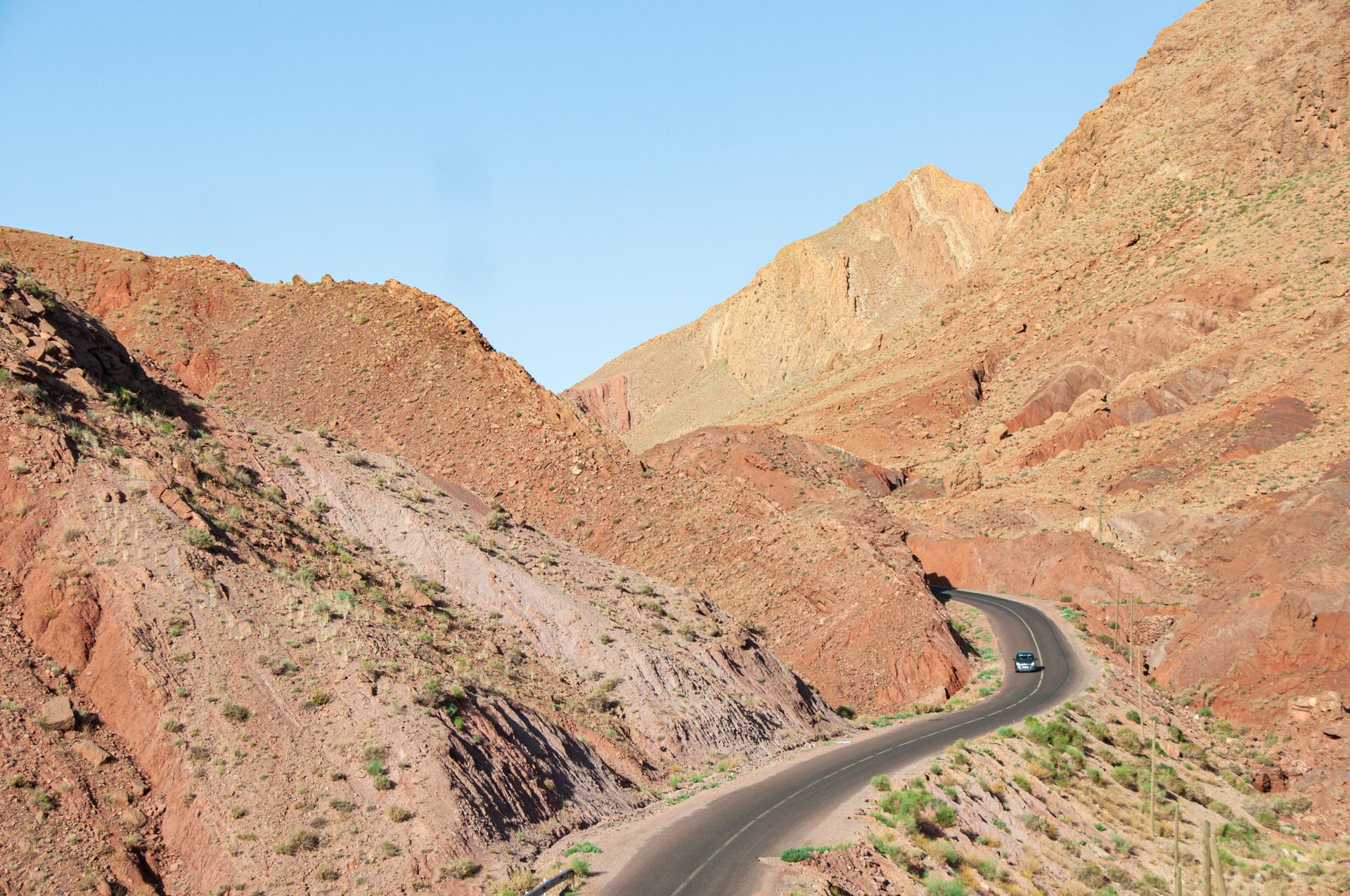 Hoher Atlas Gebirge in Marokko