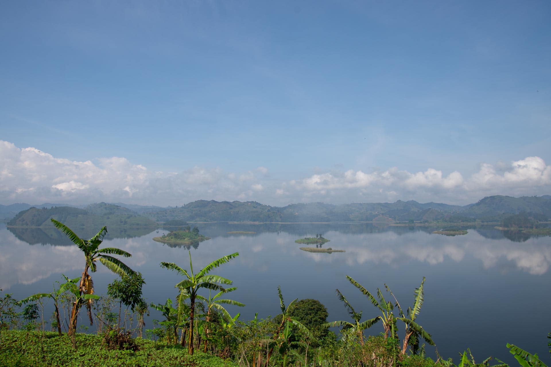 Lake Mutanda in Uganda