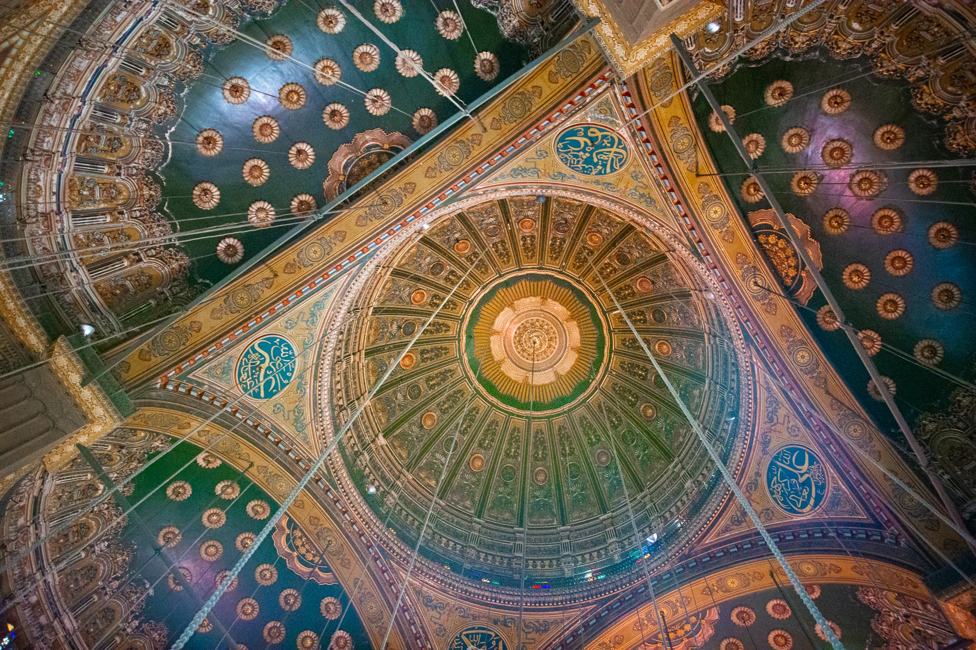 Die Muhammad-Ali-Moschee manchmal auch als Alabastermoschee bezeichnet, ist eine der großen Moscheen in Kairo