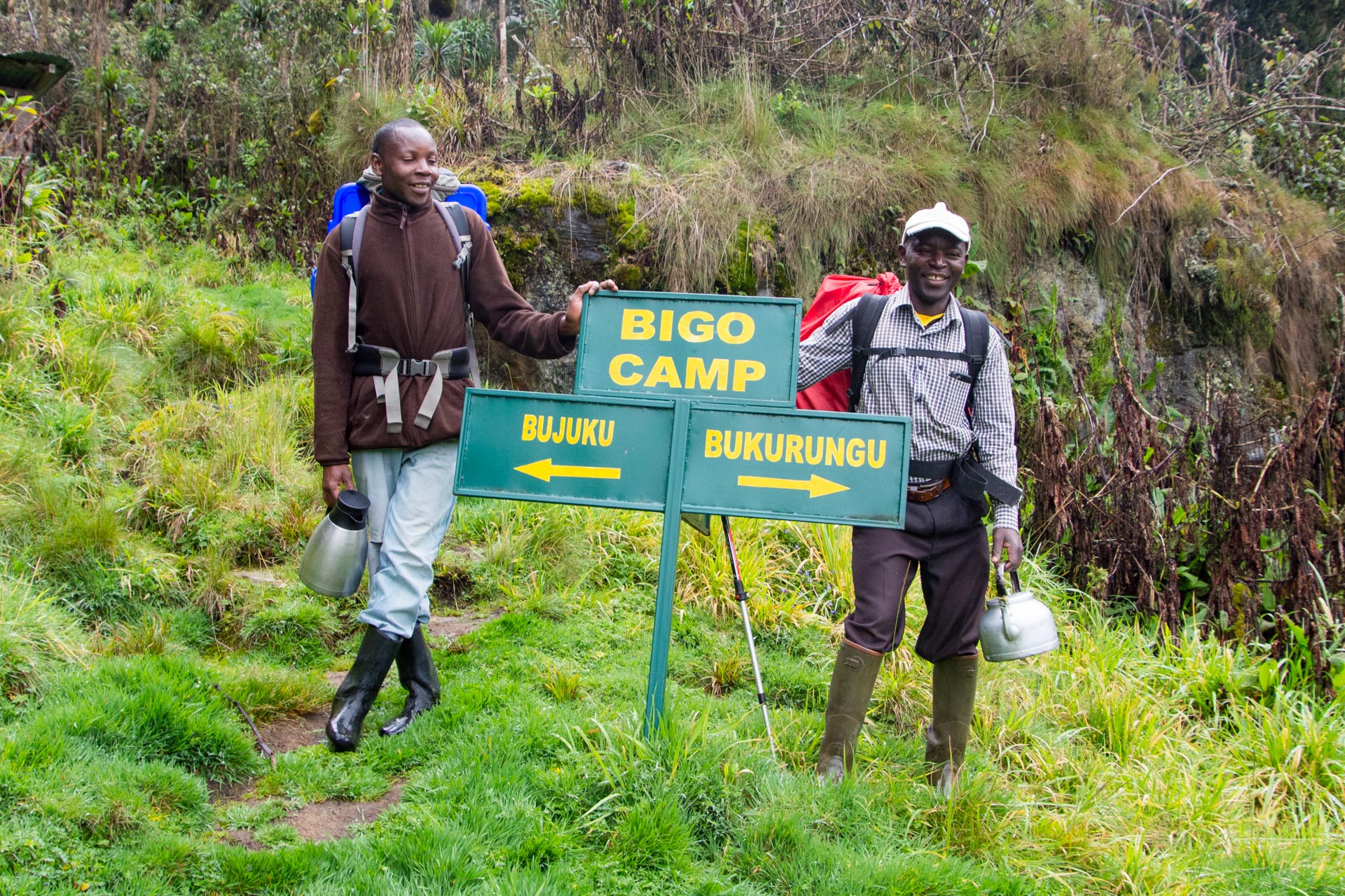 Besteigung des Ruwenzori Gebirge in Uganda
